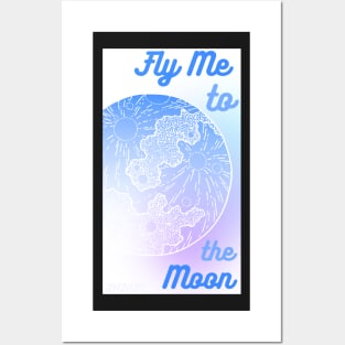 Fly Me to the Moon Posters and Art